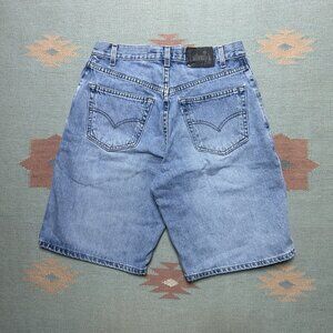 Vintage Levi’s silvertab baggy jeans shorts jorts loose wide leg skater light 31